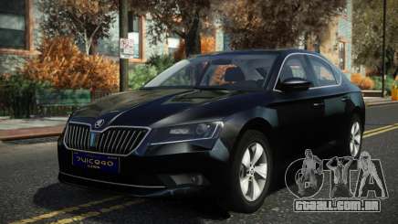 Skoda Superb Baqure para GTA 4