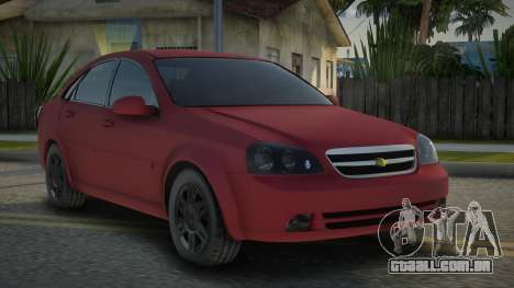 Chevrolet Optra 2013 para GTA San Andreas