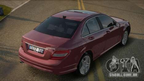 Mercedes-Benz W204 C180 AMG Kompressor para GTA San Andreas