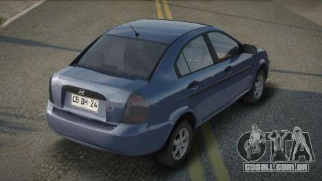 Hyundai Accent Chilenizado para GTA San Andreas