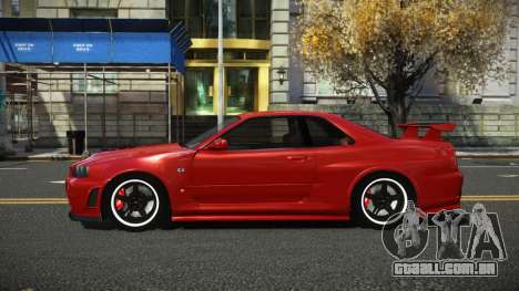 Nissan Skyline R34 Dyrolsa para GTA 4