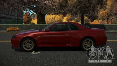 Nissan Skyline R34 Cehvo para GTA 4