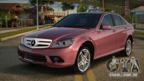 Mercedes-Benz W204 C180 AMG Kompressor para GTA San Andreas