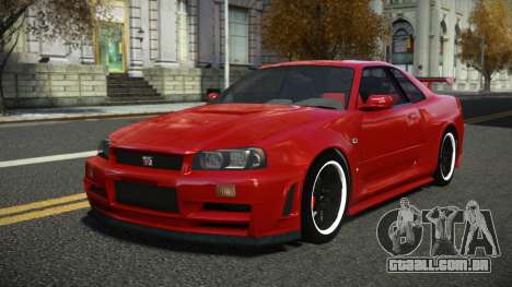 Nissan Skyline R34 Dyrolsa para GTA 4