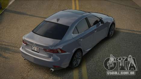 Lexus IS350 4 Doors para GTA San Andreas