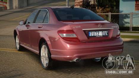 Mercedes-Benz W204 C180 AMG Kompressor para GTA San Andreas