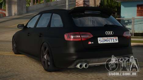 Audi S4 V1.1 para GTA San Andreas