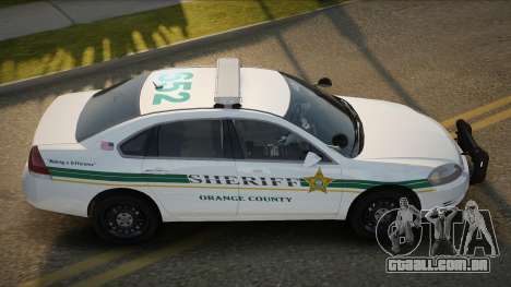 Chevrolet Impala OCSO Modified para GTA San Andreas