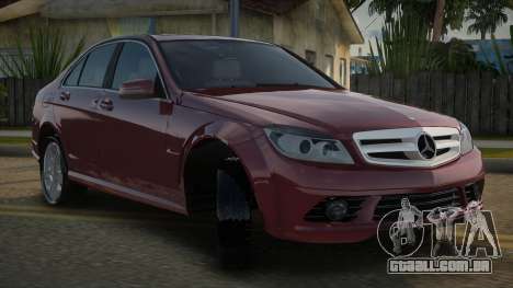 Mercedes-Benz W204 C180 AMG Kompressor para GTA San Andreas