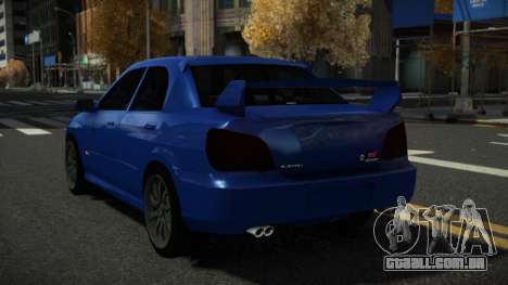 Subaru Impreza Vusaru para GTA 4