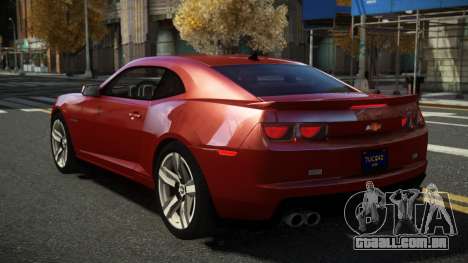 Chevrolet Camaro ZL1 Tosmar para GTA 4