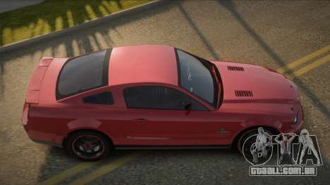 Shelby GT500 2007 para GTA San Andreas