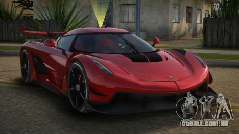 Koenigsegg Jesko 20th para GTA San Andreas