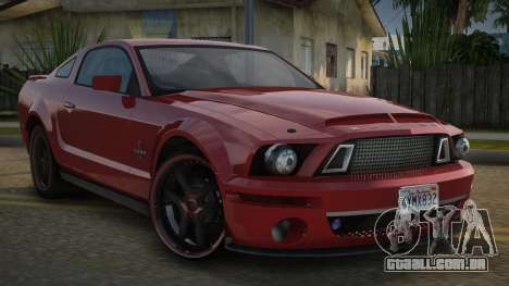Shelby GT500 2007 para GTA San Andreas