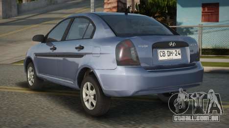 Hyundai Accent Chilenizado para GTA San Andreas