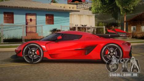 Koenigsegg Jesko 20th para GTA San Andreas