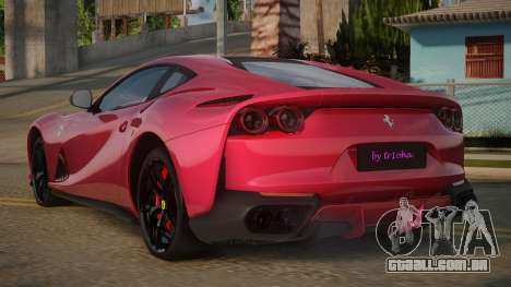 Ferrari 812 F-Super para GTA San Andreas