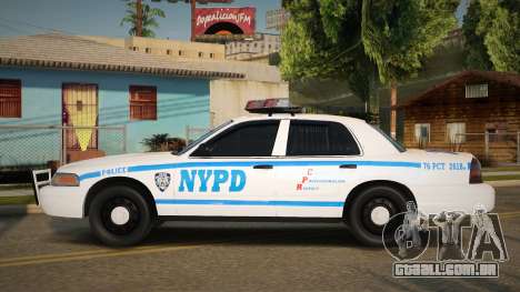 2011 Ford Cown vic NYPD para GTA San Andreas