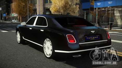 Bentley Mulsanne Verdis para GTA 4