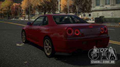 Nissan Skyline R34 Cehvo para GTA 4