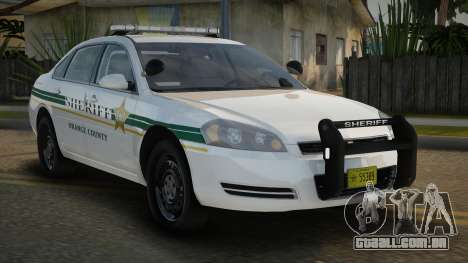 Chevrolet Impala OCSO Modified para GTA San Andreas