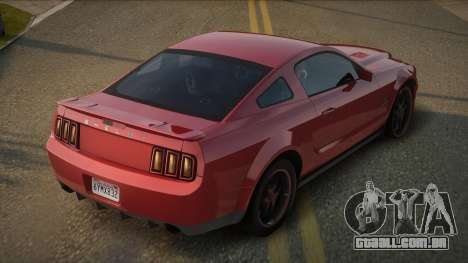 Shelby GT500 2007 para GTA San Andreas