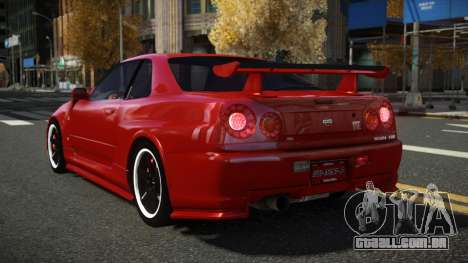 Nissan Skyline R34 Dyrolsa para GTA 4