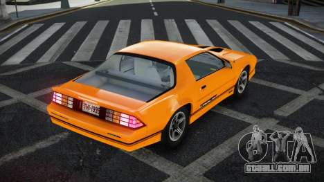 Chevrolet Camaro IROC-Z Fakuk para GTA 4
