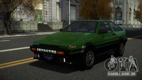 Toyota AE86 Bumyen para GTA 4