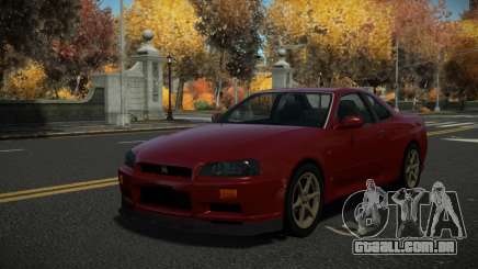 Nissan Skyline R34 Cehvo para GTA 4