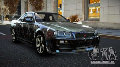 Nissan Skyline R34 JML S8 para GTA 4