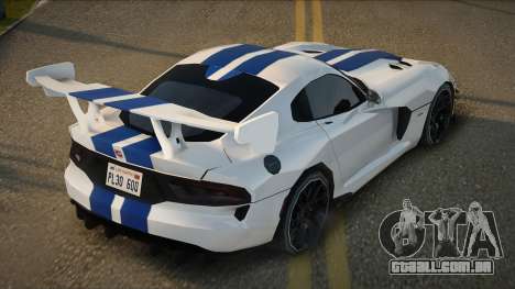 Dodge Viper Extreme Aero para GTA San Andreas