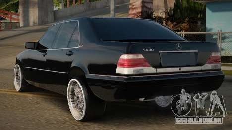 Mercedes-Benz S600 V12 Mafia para GTA San Andreas