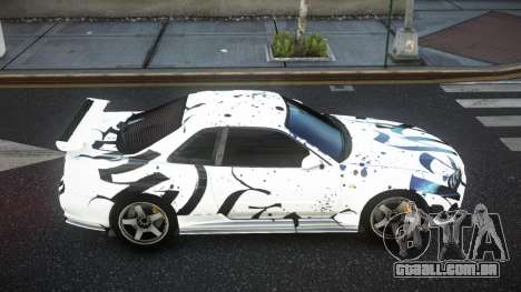 Nissan Skyline R34 JML S7 para GTA 4