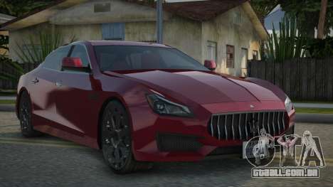 Maserati Quattroporte Kayke para GTA San Andreas