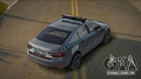 Skoda SuperB 2018 Nemzeti Ado-es Vamhivatal para GTA San Andreas