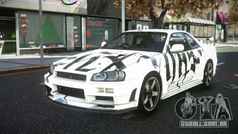 Nissan Skyline R34 JML S7 para GTA 4