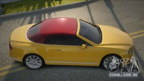 Bentley Continental GT Vinla para GTA San Andreas