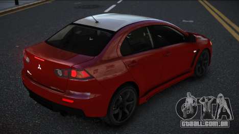 Mitsubishi Lancer Evolution X Ruwwokem para GTA 4
