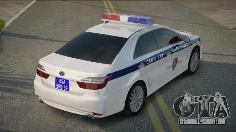 Toyota Camry Vietnam Police para GTA San Andreas