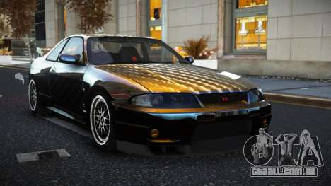 Nissan Skyline R33 Tixol S14 para GTA 4