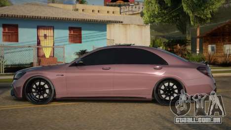 Mercedes-Benz S63 AMG W222 v1.2 para GTA San Andreas