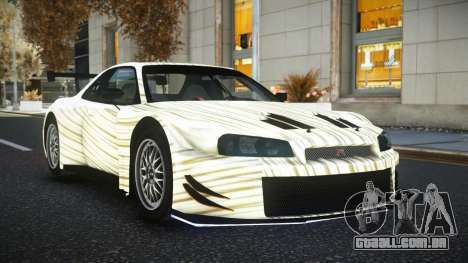 Nissan Skyline R34 YHL S10 para GTA 4