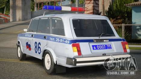 VAZ 2104 Moscow Police para GTA San Andreas