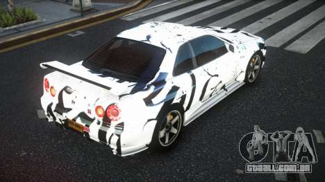 Nissan Skyline R34 JML S7 para GTA 4