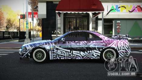 Nissan Skyline R33 Tixol S4 para GTA 4