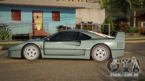 Ferrari F40 Kayline para GTA San Andreas