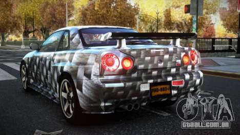 Nissan Skyline R34 JML S12 para GTA 4