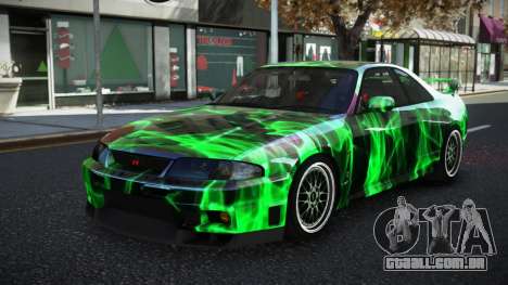 Nissan Skyline R33 Tixol S2 para GTA 4