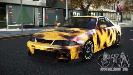 Nissan Skyline R33 Tixol S9 para GTA 4